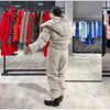 Drawstring Women's Winter Padded Jacket Pant Suits Hooded Full Sleeve Warm Jackets Pants Thicken Casual Lady Outfit