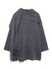 Women Elegant Knitted Cardigan Coats With Scarf Single Breasted Long Sleeve Jackets High Street Lady Chic Outerwear