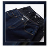 Minimalism Jeans for Women Autumn Slim Feet Casual All-match Cotton Slight Strech Ankle-Length Pants 12514004