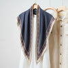1pcs Retro Triangular Binder Headcloth Women's Niche All-Matching Scarf Jeans Belt Triangular Scarf