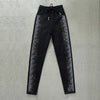 Korean Spring Autumn drilling Elastic Jeans Women's Loose High-waisted Haren Denim Pants Female Casual Wild Jeans