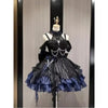 Lovely Kawaii Slash Neck Slim Lolita Dress Women Sweet Design Bow Off Shoulder Sling Dresses Elegant Cute Pretty Clothing