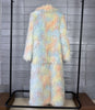 Women's Faux Fur Coat Printed Colorful Furry Coats Autumn Winter Chic Suit Collar Thick Long Overcoat 2DB5840