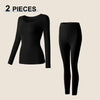 Seamless Thermal Underwear Women Sexy Ladies Autumn Winter Bottoming Shirt Trousers Female Single Layer Thermal Shaping Clothes