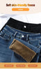 Women's Winter Fleece Jeans Thicken Warm Soft Loose Straight Korean Denim Pants Female Plush Velvet Wide Leg Pants