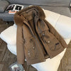 Winter Parkas Jacket Women Korean Loose Hooded Thick Warm Casual Cotton Padded Coat Female Overcoat Casual Lady Tops