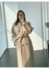 101801 Women Coat Winter Women's Jacket 10% Cashmere 90% Wool Classic Camel Wool Coat