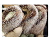 White Duck Down Jacket Winter Women Warm Loose Coat Natural Real Fox Fur Collar Thick Outerwear Parkas