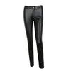 Slim Leather Pants Women Solid Color High Stretch Butt Lifting Temperament Trousers Night Club Tight Pants With Raised Hips