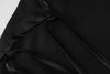 Lace Patchwork Satin Mini Dress Women Bodycon Sexy Lace Up Backless Short Dress Party Elegant Clothes Birthday Evening