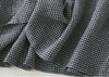 Patchwork Black White Plaid Autumn Dresses Office Lady Work Dress Japanese Style Women Spring Casual Long Clothing