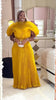 Folds Fall Women's Hand-pleated Loose Dress Plus-size Women's Evening Dress