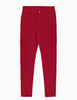 Women Slim Fit Stretch Jeans - 9/10 Length Ankle-Length Colorful Comfort Stretch Fabric Pants Elastic Waist Casual Office Comfy