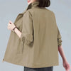 Spring Autumn Trench Female Coat Korean Short Windbreaker Women Jacket Casual Loose Ladies Outerwear Tops