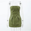 Chic Stand Collar Leather Long Skirt Sets Women Long Sleeve Jackets Spliced Solid Skirts Autumn Lady Y2k Outfits Dress