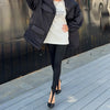 Autumn Black Slim Pantyhose High Waisted Skinny Y2K Women Tight Pants Sexy High Waist Casual Club Leggings Pants Long