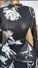 Women Full Sleeve Leaf Print Stacked Bodycon Long Dress Fall Evening Birthday Night Party Vestidos Sexy Dresses