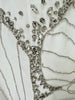 High Street Designer Vestido Women's Long Sleeve Crystal Diamonds Beaded Long Maxi Dress