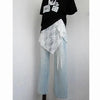 French Lace Up Short Fart Curtain Skirt Spring Layered Skirt Women Wrap Skirt Bandage Dress Apron Curtain Expansion Skirt