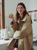 British Style Design Stand Collar Windbreaker Trench Jacket for Women Autumn Casual Chic Coats for Women