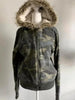 Faux Fur American Vintage Coats with Hooded Women's Y2K Sweatshirts Gothic Harajuku Subculture Punk Emo Sweatshirts and Jacket
