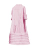 Female Stylish Multi-Layered Lapel Shirts Dress Spring Long Sleeves Urban Casual Midi Dresses For Office Lady