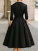 Women's Dress V-neck Waist-hugging Makes You Look Slim And Elegant Long Sleeves Maxi Prom Dresses For Women