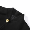 Elegant Women's Jacket V-neck Single Breasted Slim Wasit Female Solid Jackets Early Spring Chic Lady Blazers