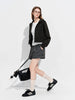 Women's Spring Suit: Gray Single-Breasted Blazer and Casual Pants for Work Commute All-match