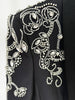 High Street Women's Diamonds Rhinestone Beaded Blazer Mermaid Long Skirt