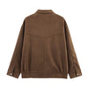 Mujer Bomber Jackets for Women Outerwears Suede Jacket Women Streetwear Holiday Women Coats Zipper Coats and Jackets