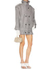 Loose Spliced Double Breasted Trenchs for Women Lapel Long Sleeves Patchwork Belt Trench Female Clothes