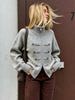 Casual Women's Cardigan Sweater Turtleneck Zippers Full Sleeve Button Decoration Lady Coats Autumn Female Knitwear