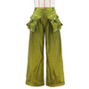Women detachable pocket Zipper Fly Loose Wide Leg Pants Cargo Streetwear Safari Style Trousers