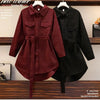 Spring Corduroy Shirt Women Jackets Korean Mid Length Version Cardigan Blouse Ladies Coat Shirts Female Overcoat