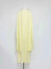 High Neck Cape Sleeve Slim-Fit Maxi Dress Pearl Trim Solid Color Floor Length Modest Abaya Style Formal Occasion Women