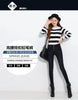 Autumn Winter Oversized Single Breasted High Waisted Elastic Jeans Women's Slim Skinny Pencil Pants Velvet Warm Pants