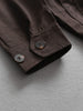 Solid-color Loose Elegant Turn-down Collar Double-breasted Mid-length Trench for Women Autumn Jackets