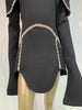 Women High End Black Designer Asymmetric Mini Diamonds Dress Chic Laides High Street Daily Dress One Piece Going Out