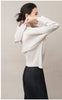 Casual Zipper Hooded Pleated Women's Jacket Spring Loose Solid Color Zipper Design Niche Cardigan Coat 2DB6163