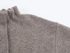 Ladies Elegant Knit Gray Dress Suits Button Loose Cardigans+Ruffles Mini Skirts Sets Winter Women 2 Piece Sets