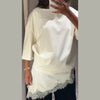 Elegant Lace Patchwork Short Dress Women See Through High Collar Flare Sleeve Party Dresses Autumn Lady Evening Robes