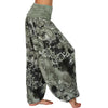 Plus Size 1XL-8XL Woman‘s Multi-color Digital Printed Harem Pants Trousers Ladies Long Leg Wide Leg Pants Pants