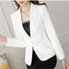 Spring Autumn Women Suit Jacket Korean Slim Short Casual Blazers Female Temperament Solid Color Suit Top