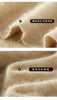 Women' 100%Pure Mink Cashmere Dress Stand-Up Collar Buckle Slim Knit Long Skirt High Waist Over The Knee Bottoming Dress