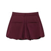 Red Skirt Set Elegant Female Sets Autumn Coats Sets for Women 2 pieces Outerwears Zipper Long Sleeve Jacket Skirt set