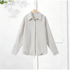 Casual Solid Shirt Trouser Suits Women Full Sleeve Lace Up Lapel Top Wide Leg Pants Lady Set Autumn Female Suit