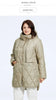 Women's Winter Jacket Plus Size Women Parka Long Down Jackets Hooded Diamond Quilted Coat Female Clothing Split Hem