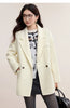 Women's 100% Wool Blazer Tailored Coat Winter Classic Suit Jacket Elegant Lady Warm Windproof Outerwear W54OA8778