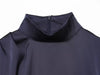 Satin dresses women's clothing back zip hem lace patchwork slit sexy nightclub mini dress chic French Evening